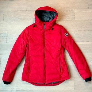 Canada Goose Jacket Camp Hoody Matte Red